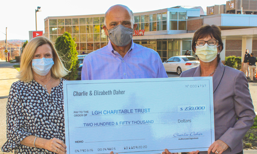 Charlie and Elizabeth Daher Donation